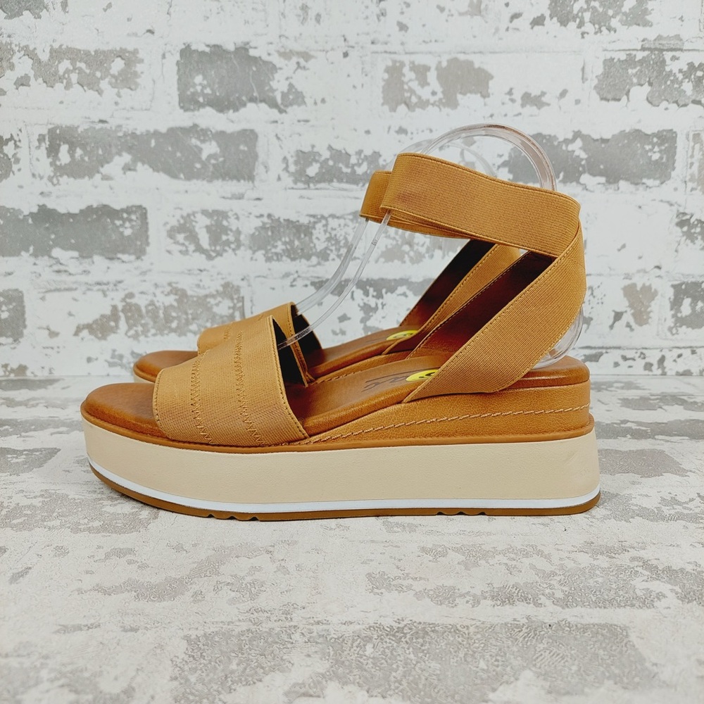 Zodiac Tan Platform Sandal